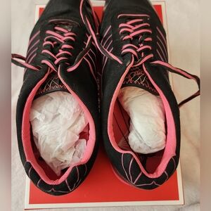 Black and Pink Women's Athletic Shoes By Coach